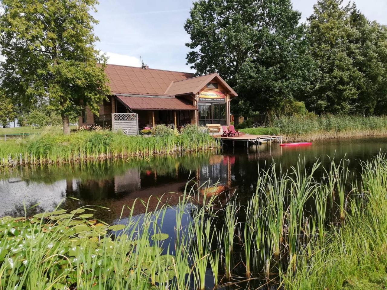 Raudonkalnis Guest House Mankiskiai Bagian luar foto